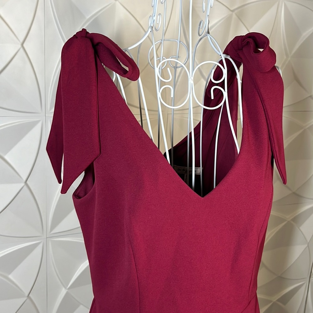 BCBGeneration Burgundy Dress